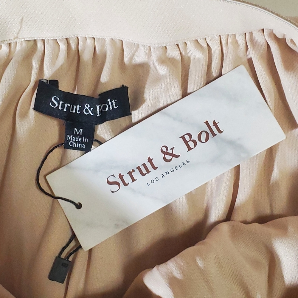 STRUT & BOLT Gradient Style Tiered Mesh Tulle Maxi Skirt Size Med. NEW WITH TAG - Picture 3 of 8